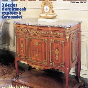 L'Objet d'Art n° 1363 siècles d'art français exposés à Carnavalet