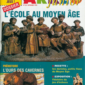 Arkéo junior n° 45L'école au Moyen Âge