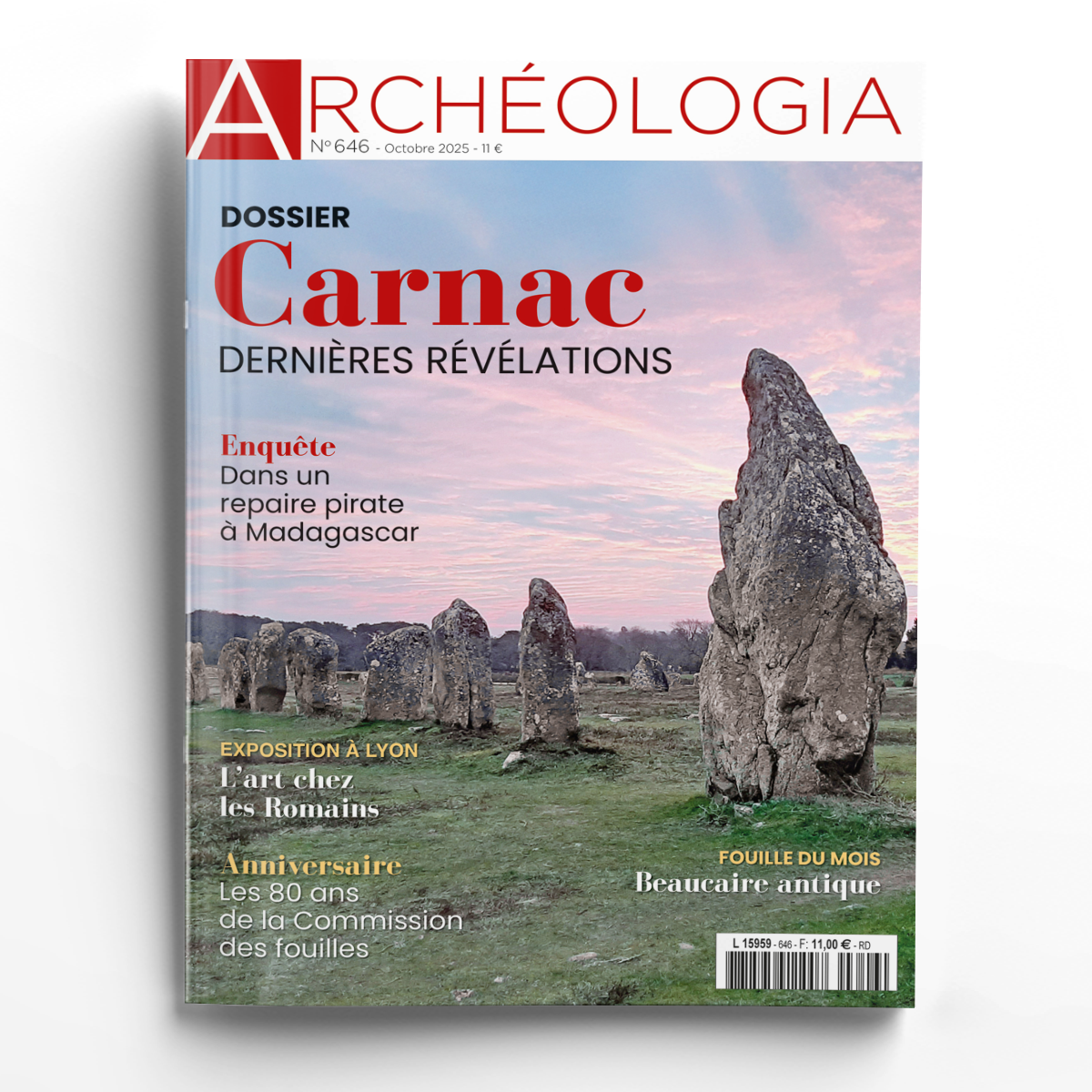 Archéologia n° 646<br>Carnac, dernières révélations