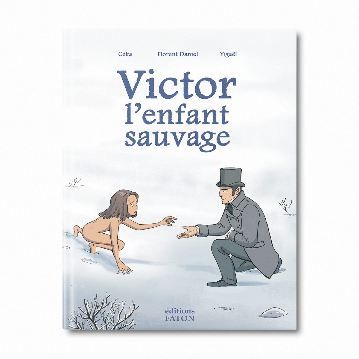BD Victor l'enfant sauvage - Editions Faton