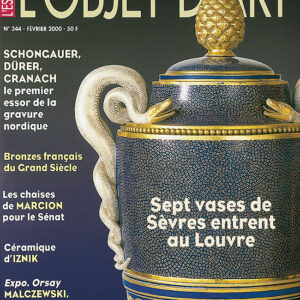 L'Objet d'Art n° 344Schongauer Dürer Cranach