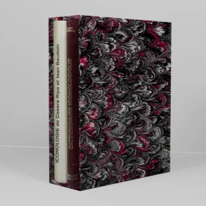 Édition cuir - Dictionnaire iconologique - Les allégories et les symboles de Cesare Ripa et Jean Baudoin