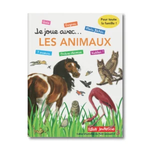 Je joue avec ... les animaux, cahier d'activités n°3 du Petit Léonard - Editions Faton