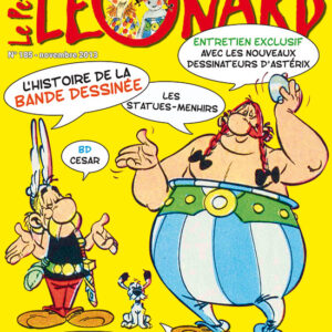 Le Petit Léonard n° 185Histoire de la bande dessinée - Astérix - Les statues-menhirs