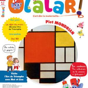 Olalar n° 56Piet Mondrian - Noé et Lisa visitent l'Arc de triomphe