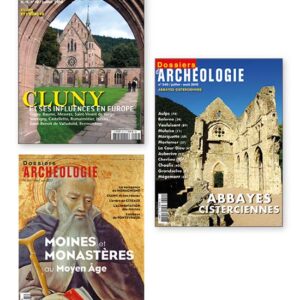Collection Dossiers d'Archéologie « À LA DÉCOUVERTE DES ABBAYES & MONASTÈRES »<br>À LA DÉCOUVERTE DES ABBAYES & MONASTÈRES