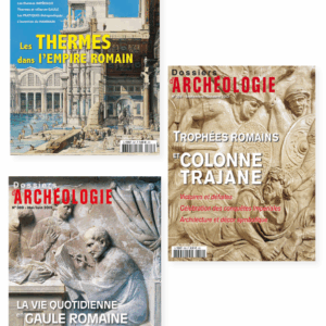 DOSSIERS D'ARCHÉOLOGIE - "AVENTURES ROMAINES" - 3 numéros<br>DOSSIERS D'ARCHÉOLOGIE - "AVENTURES ROMAINES"