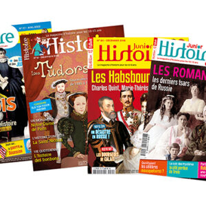 HISTOIRE JUNIOR - "Les familles royales historiques" - 4 NUMÉROS<br>Les familles royales historiques