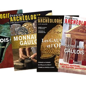 DOSSIERS D'ARCHÉOLOGIE - "La vie en Gaule" - 4 numéros<br>La vie en Gaule