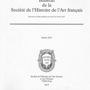 BULLETIN DE LA SHAF - ANNEE 2012