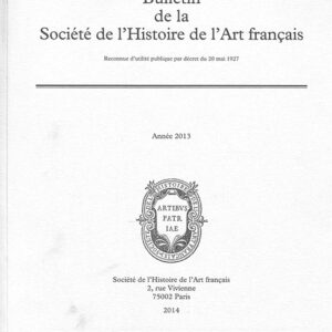 BULLETIN DE LA SHAF - ANNEE 2013