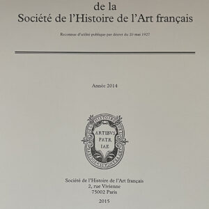 BULLETIN DE LA SHAF - ANNEE 2014