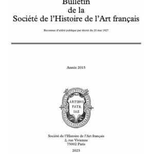 BULLETIN DE LA SHAF - ANNEE 2015