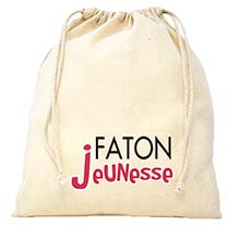Pochette en coton bio Faton Jeunesse