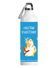 Gourde BLEUE "Nectar d'histoire"
