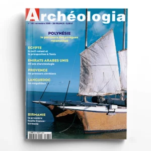 Archéologia n° 383Polynésie, le parcours des pirogues reconstitué