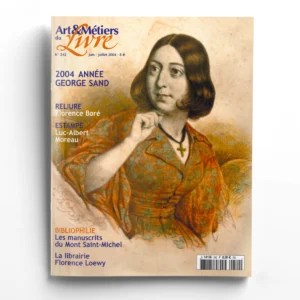 Art et métiers du livre n° 2422004, année George Sand