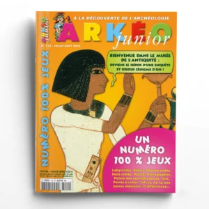 Arkéo Junior n° 110Le grand voyage dans le temps :un numéro 100% jeux