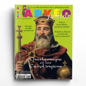 Arkéo Junior n° 113Charlemagne et les Carolingiens