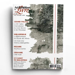Art et métiers du livre n° 265Ana Ruiz-Larrea