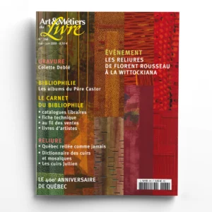 Art et métiers du livre n° 266Florent Rousseau