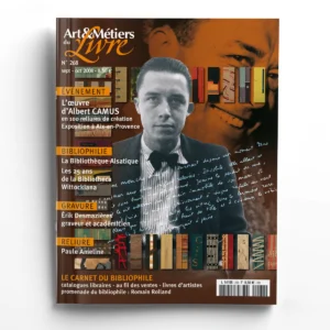 Art et métiers du livre n° 268L'œuvre d'Albert Camus en 100 reliures de création
