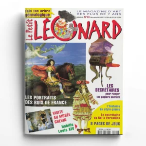 Le petit Léonard n° 20Les portraits des rois de France