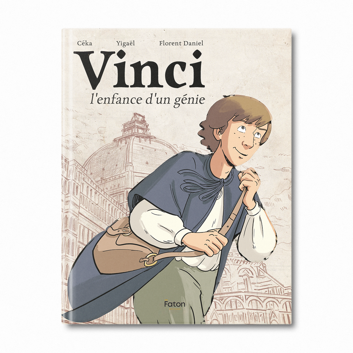BD Vinci, l'enfance d'un génie - Editions Faton