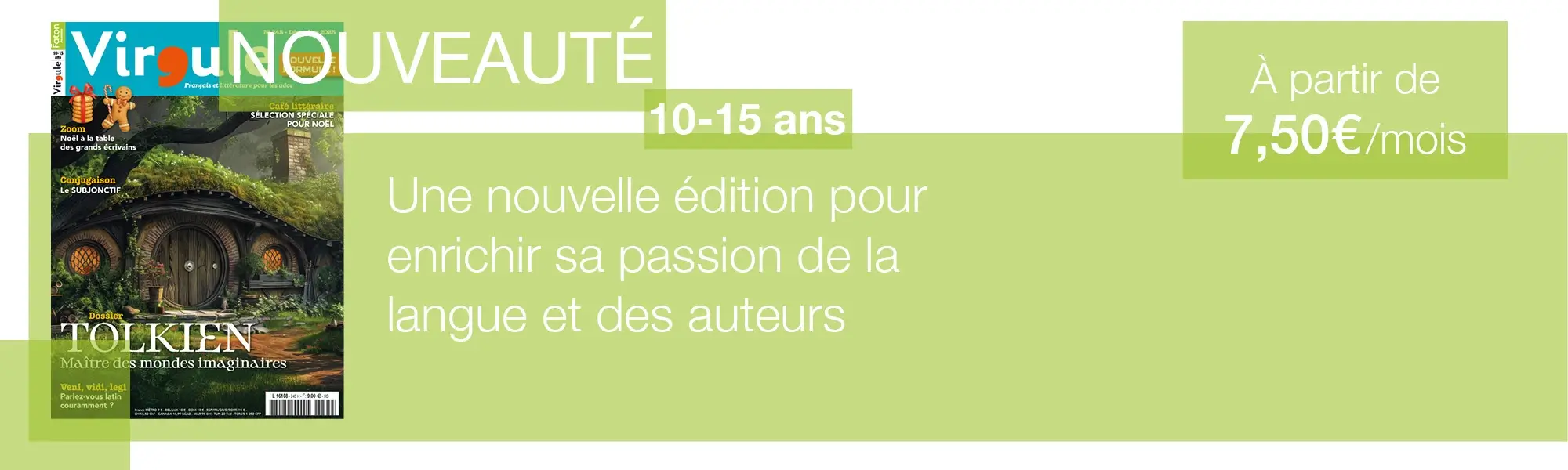 Bannière Virgule 245