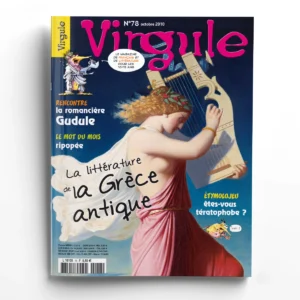 Virgule n° 78La littérature de la Grèce antique