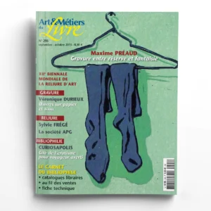 Art et Métiers du Livre n° 298Maxime Préaud, gravure entre réserve et fantaisie