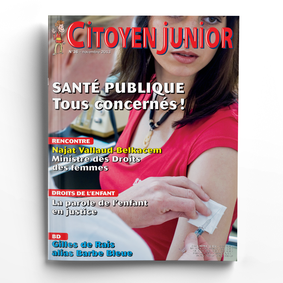Citoyen Junior n° 36Santé publique : tous concernés !