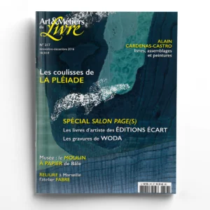 Art et Métiers du Livre n° 317Spécial salon Page(s)