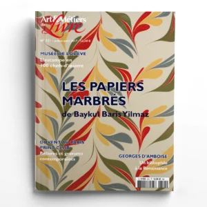 Art et Métiers du Livre n° 321Les papiers marbrés de Baykul Baris Yilmaz