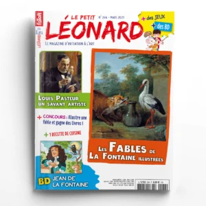 Le Petit Léonard n° 266Les Fables de La Fontaine illustrées - Pasteur, un savant artiste