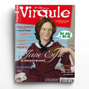 Virgule n° 193Jane Eyre, un roman de Charlotte Brontë