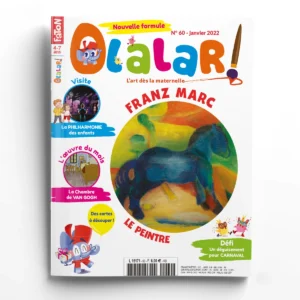 Olalar n° 60Le peintre Franz Marc - Noé et Lisa visitent la Philharmonie des enfants