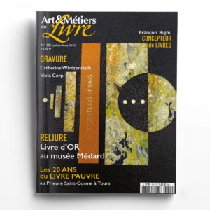 Art & Métiers du Livre n° 351<br>Reliure : Livre d'Or au musée Médard