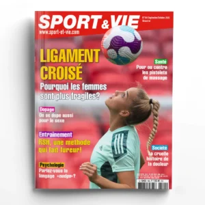 Sport & Vie n° 194<br>Ligament croisé: Pourquoi les femmes sont plus fragiles?
