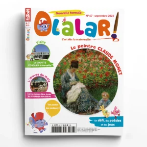 Olalar n° 67<br>Le peintre Claude Monet - Noé et Lisa visitent la grotte Cosquer