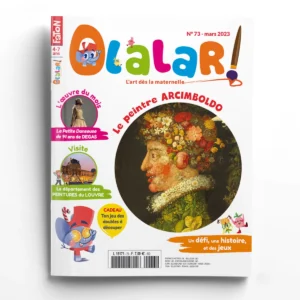 Olalar n° 73<br>Arcimboldo - Noé et Lisa visitent le département des peintures du Louvre
