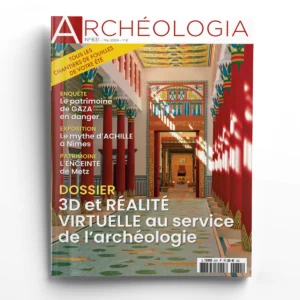 Archéologia n° 631<br>3D et réalité virtuelle au service de l'archéologie