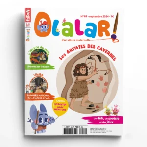 Olalar n° 89<br>Les artistes des cavernes - Noé et Lisa visitent le musée national de la Marine