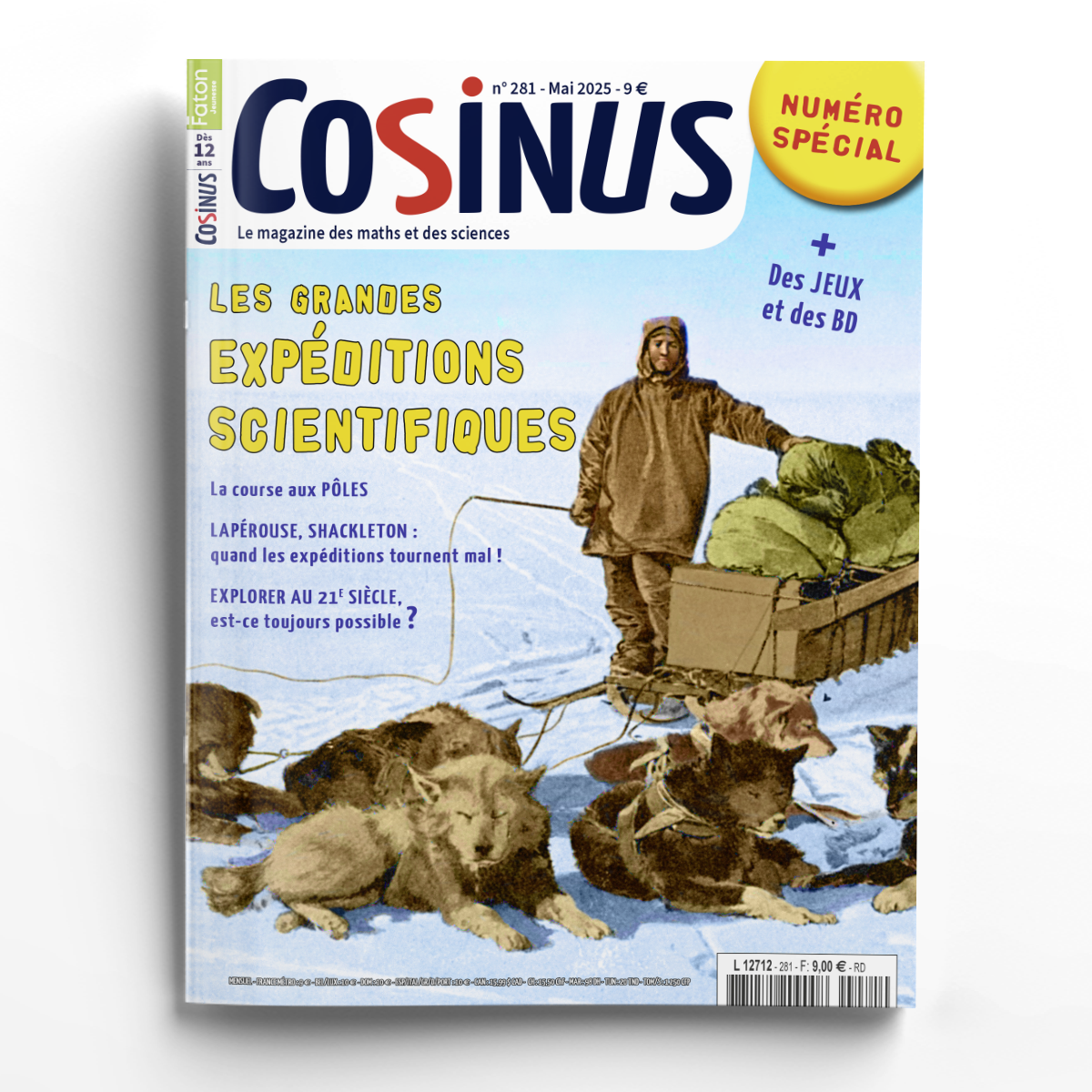 Cosinus n° 281<br>Les grandes expéditions scientifiques
