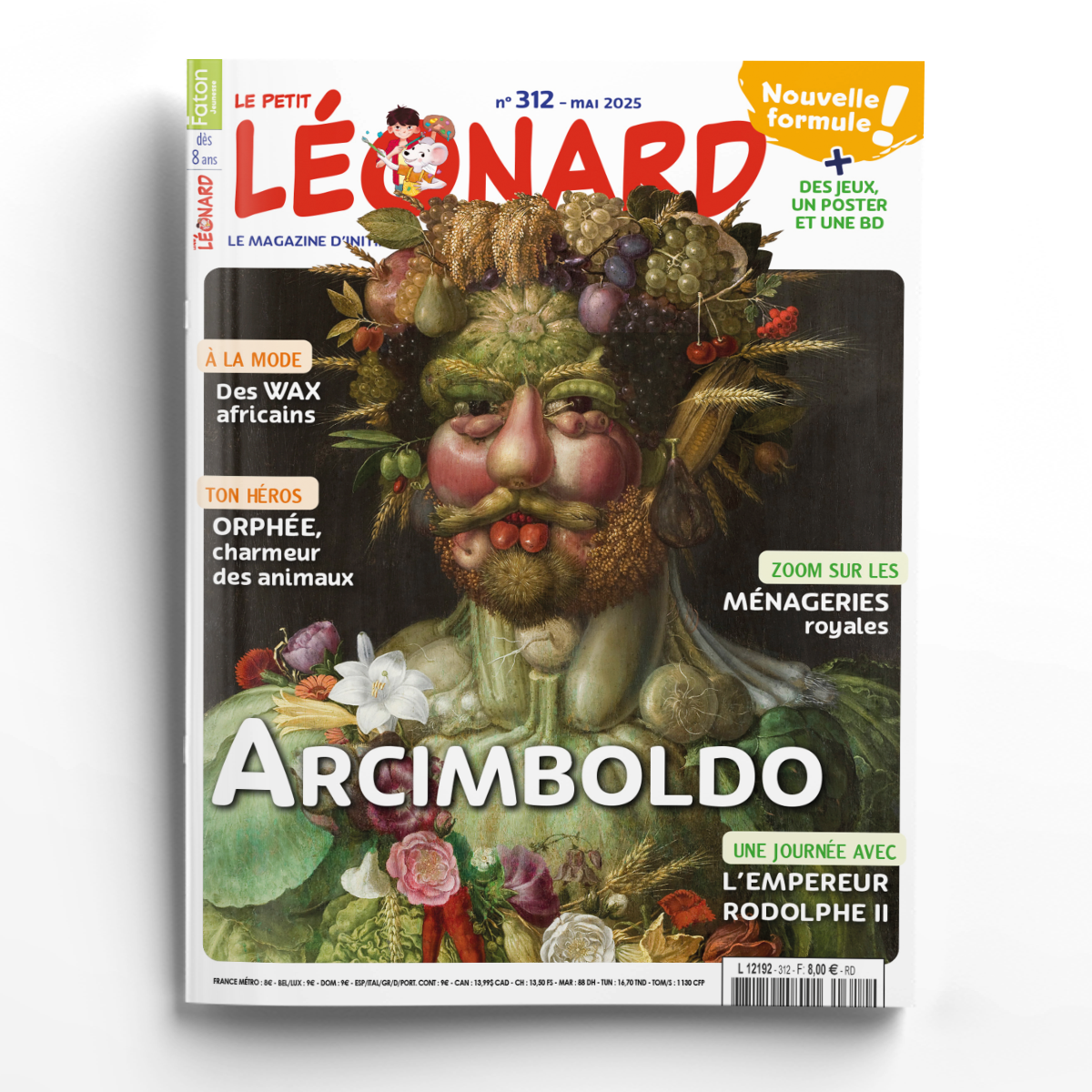 Le Petit Léonard n° 312<br>Arcimboldo - Les ménageries royales