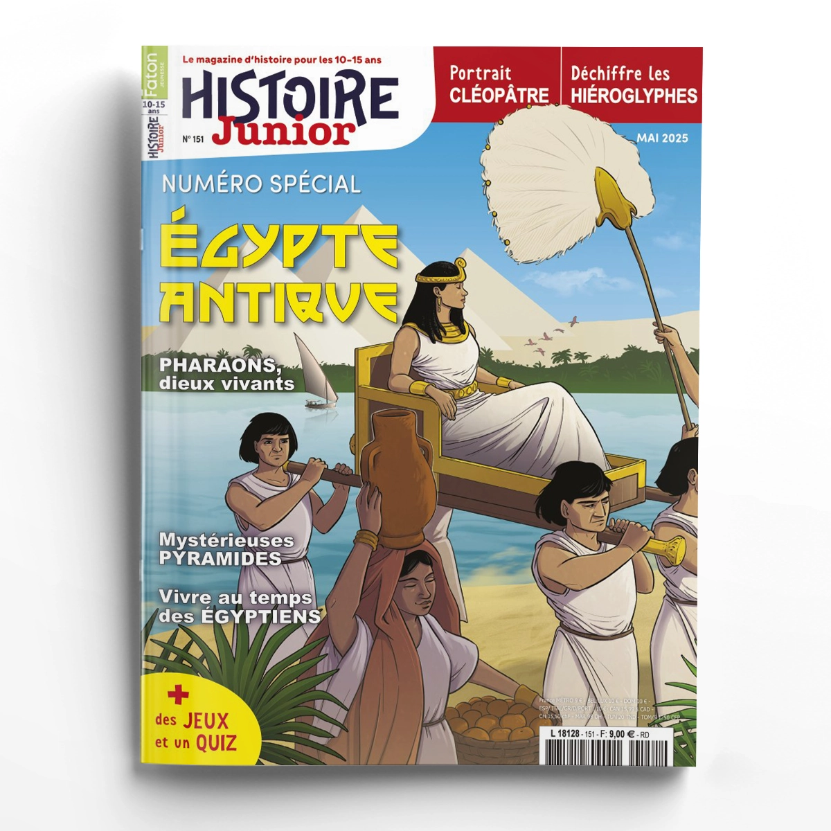 Histoire Junior n° 151<br>L'Égypte antique