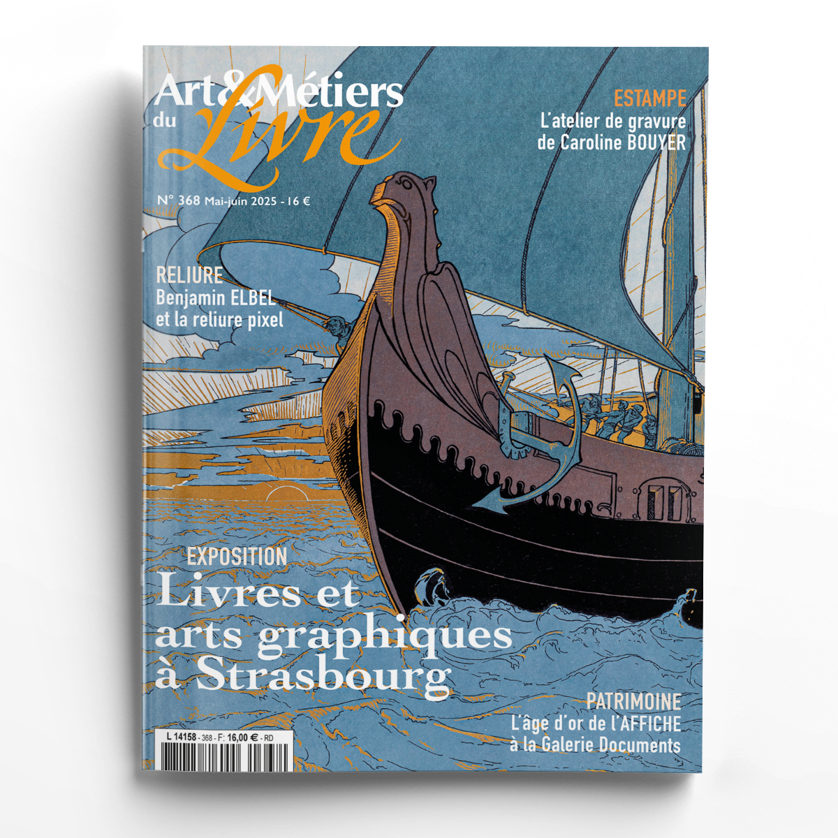 Art & Métiers du Livre n° 368<br>Livres et arts graphiques à Strasbourg