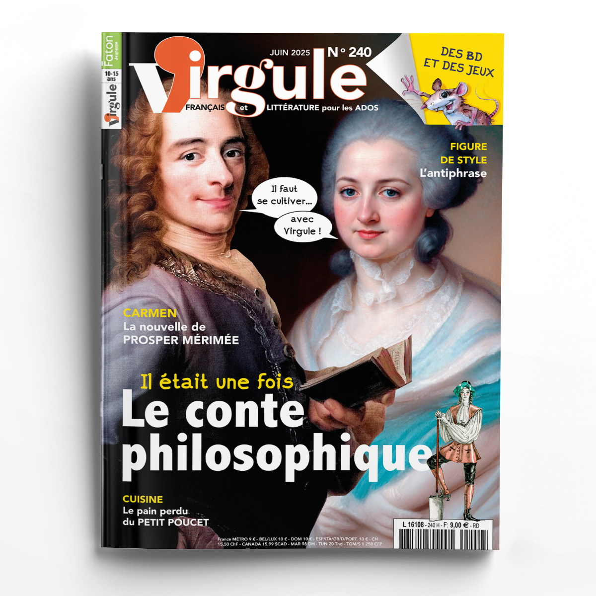 Virgule n° 240<br>Il était une fois le conte philosophique