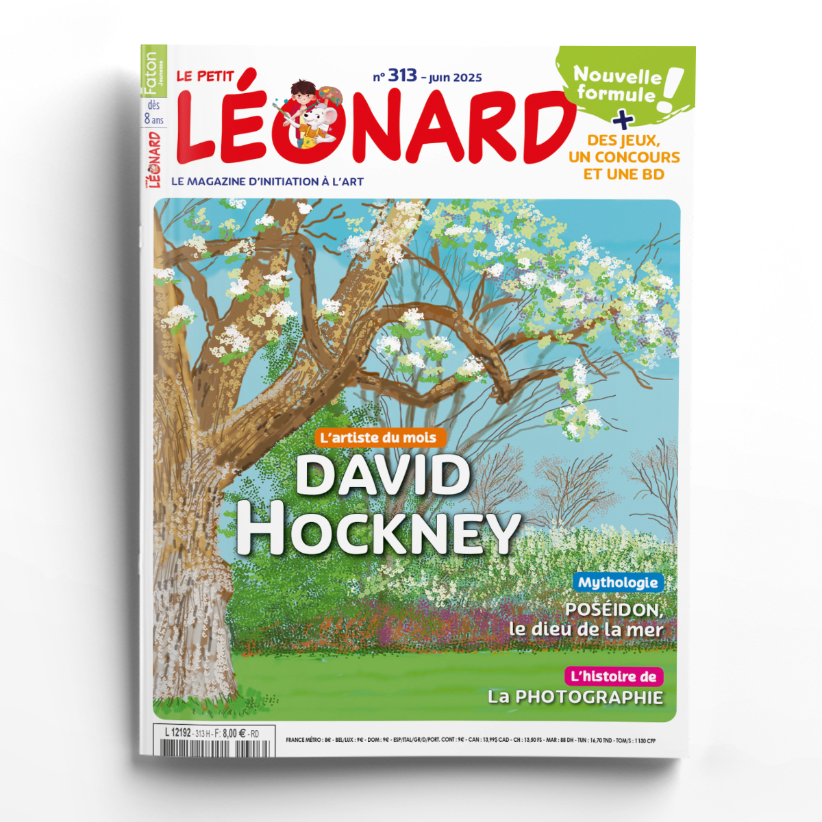 Le Petit Léonard n° 313<br>David Hockney - Les pionniers de la photographie