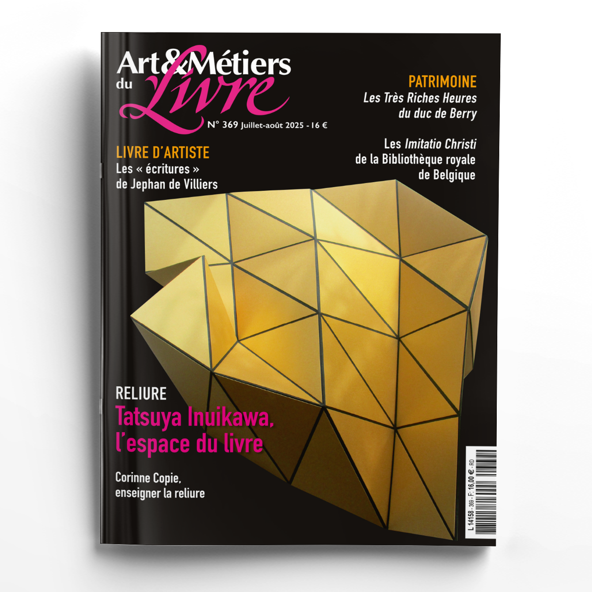 Art & Métiers du Livre n° 369<br>Tatsuya Inuikawa, l'espace du livre